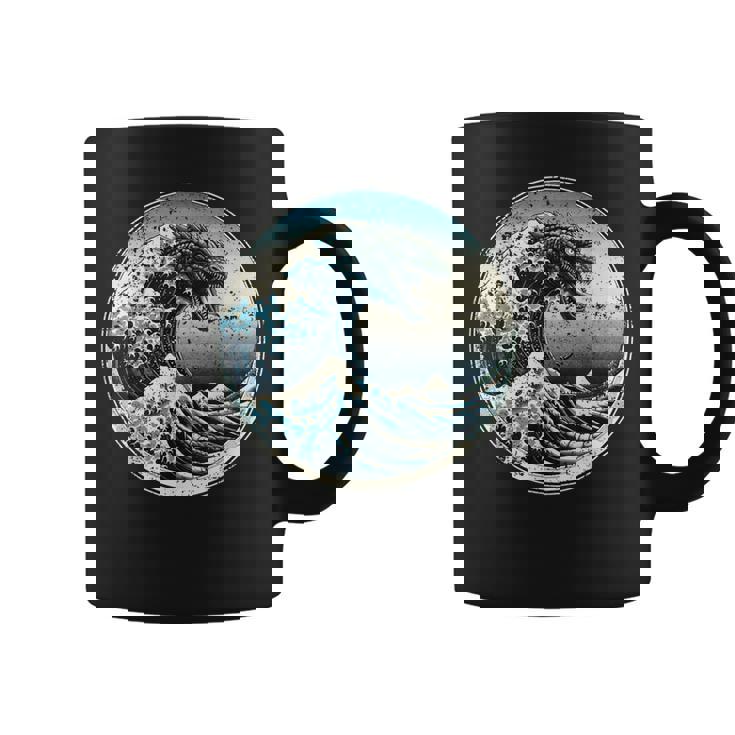 神奈川沖グレートウェーブウィズガメラ コーヒーマグ