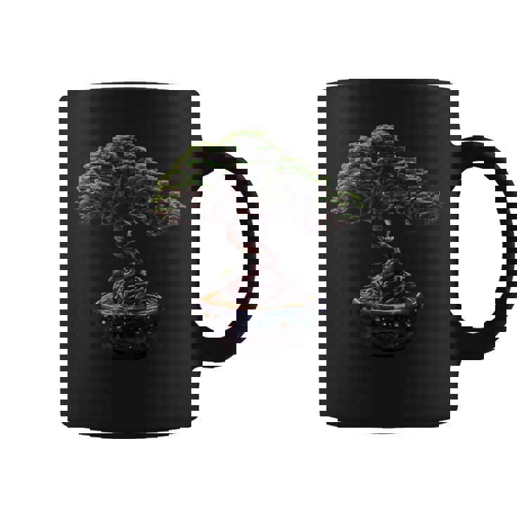 神秘的な盆栽の木 コーヒーマグ
