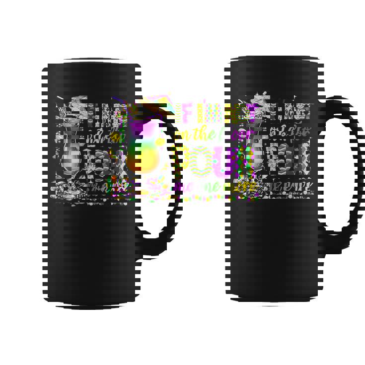 私が床にいないなら、マルディグラ（2025）をもう一杯注いでください コーヒーマグ