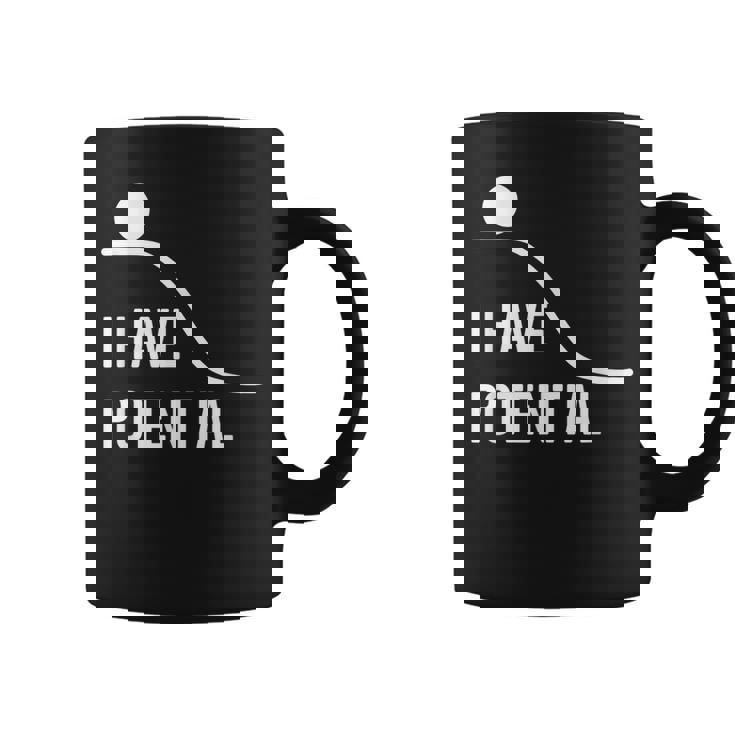 私には潜在的なエネルギーがあります-面白い物理学 コーヒーマグ