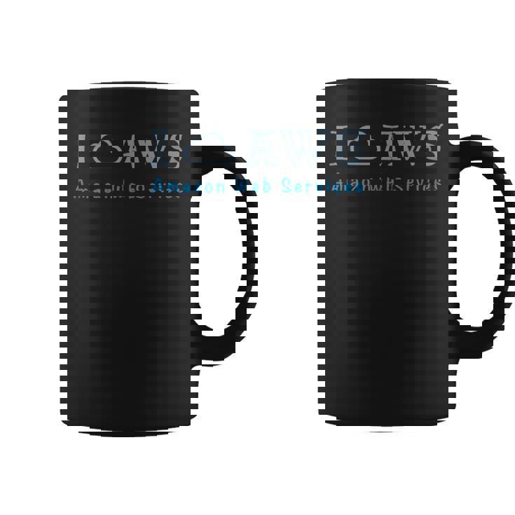 私はawsが大好きです コーヒーマグ