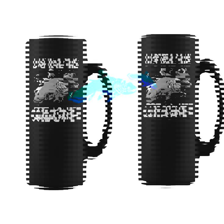 私はシーラカンスが本当に好きです コーヒーマグ