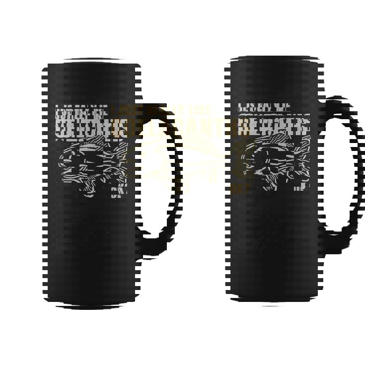 私はシーラカンスが本当に好きですok コーヒーマグ