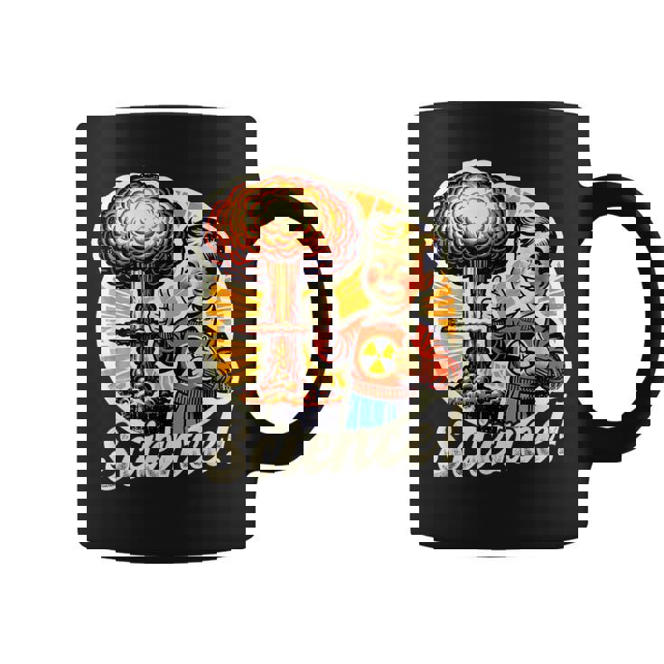 科学 核 原爆 爆発 レトロ 面白い 言葉 コーヒーマグ