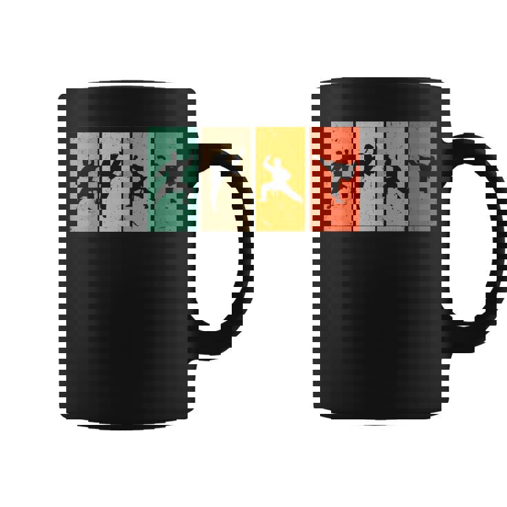 空手戦闘機シルエット空手 コーヒーマグ