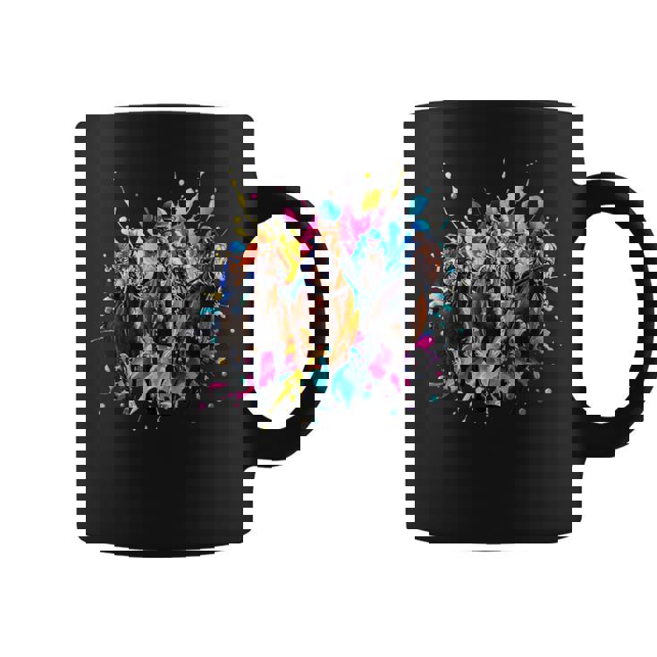 競馬 馬tシャツ 面白いtシャツ カラフル おもしろ ウマ レース 馬 乗馬 競馬 メンズ グッズ ネタ 大人 男性 コーヒーマグ