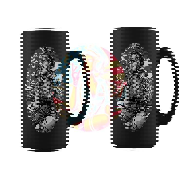 第二次世界大戦 爆撃機 葉巻 喫煙 ピンナップガール コーヒーマグ