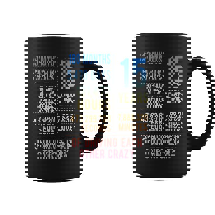 結婚15年 おもしろい 結婚15周年 コーヒーマグ