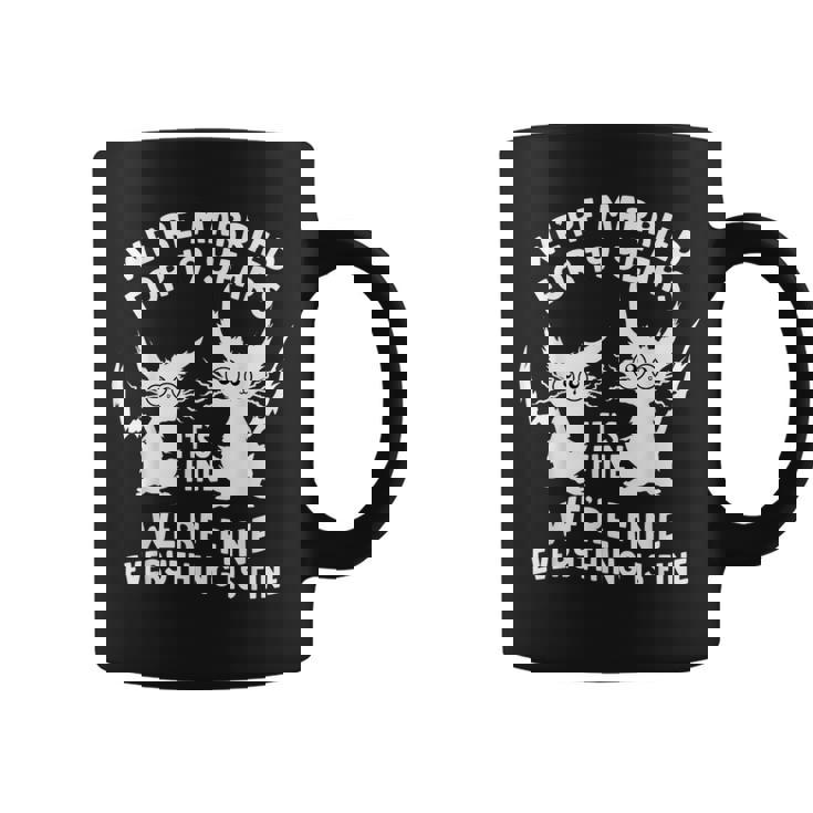 結婚19周年 結婚19年目 いい猫 面白い コーヒーマグ