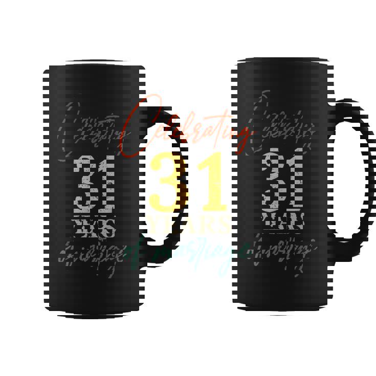 結婚31周年を祝う 結婚31周年 コーヒーマグ