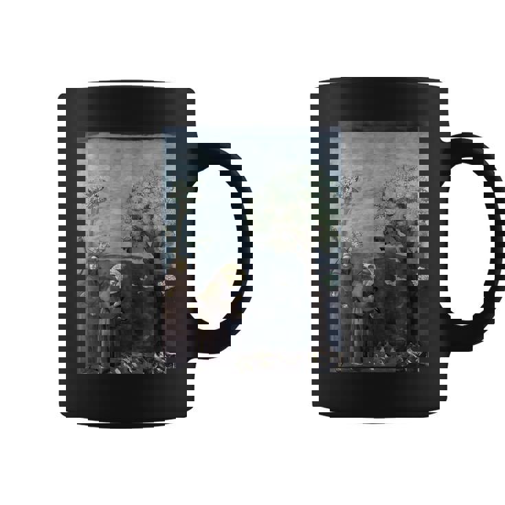 聖フランシスコ 鳥への説教 ジョット作 1299 コーヒーマグ