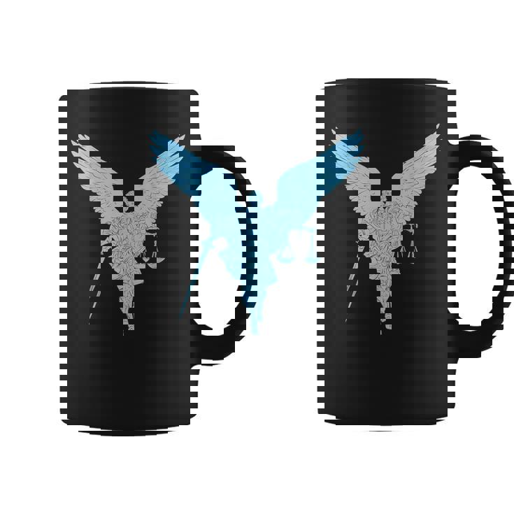 聖ミカエル正義の大天使戦士。キリスト教の信仰 コーヒーマグ