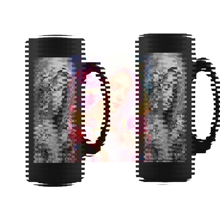 聖母、聖母マリア、聖母マリア、聖母 コーヒーマグ