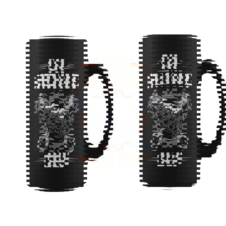 自動車整備士 クルー 普通車 整備士 コーヒーマグ