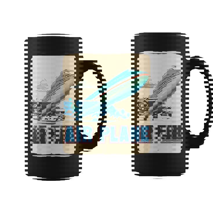 航空機愛好家のためのクールな旅客機飛行機コスチューム。 コーヒーマグ