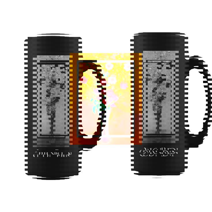 花瓶 オディロン・ルドン 絵画 シンボリズム 花ase Flowers Odilon Redonymbolism コーヒーマグ