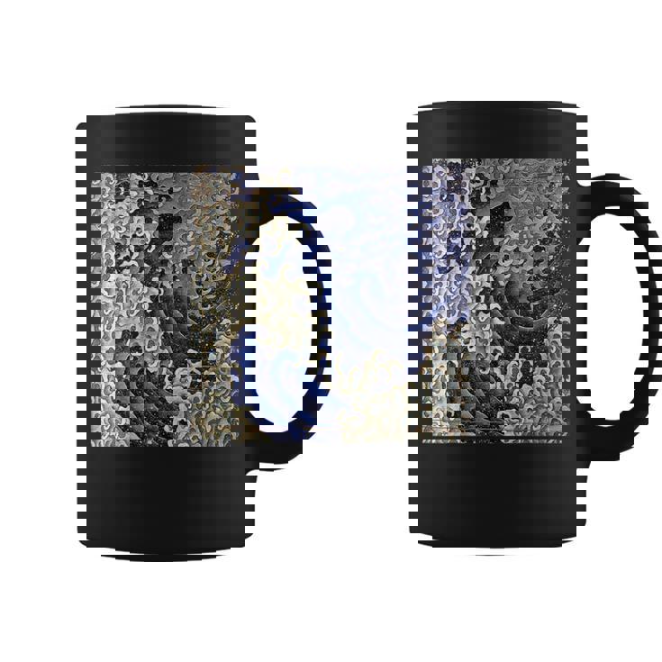 葛飾北斎 男波 コーヒーマグ