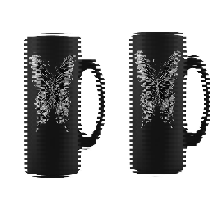 蝶 蝶の翅 蝶 昆虫 蝶 コーヒーマグ