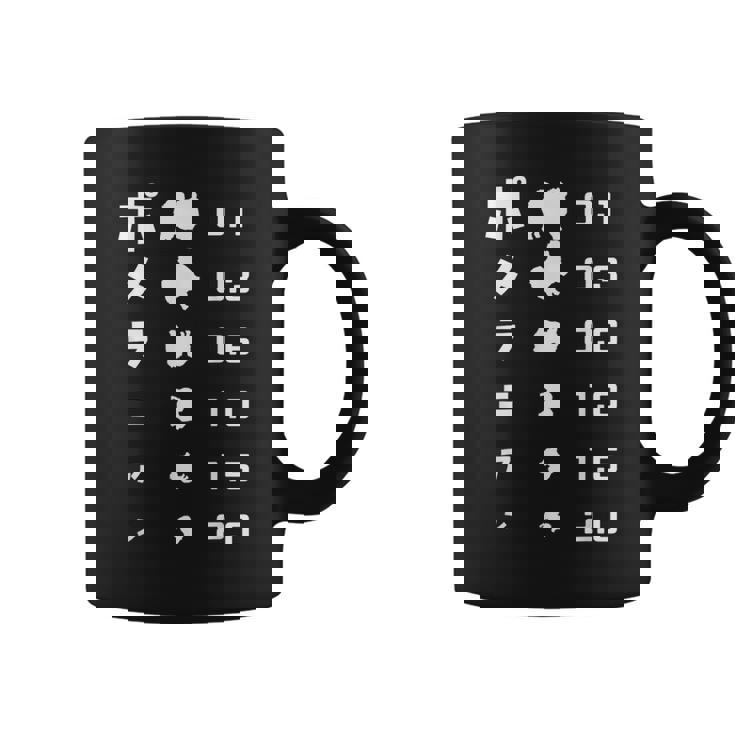 視力検査 ポメラニアン ポメラニアン好き 愛犬家 犬が好き 犬の飼い主 ポメラニアンの飼い主 犬好き コーヒーマグ