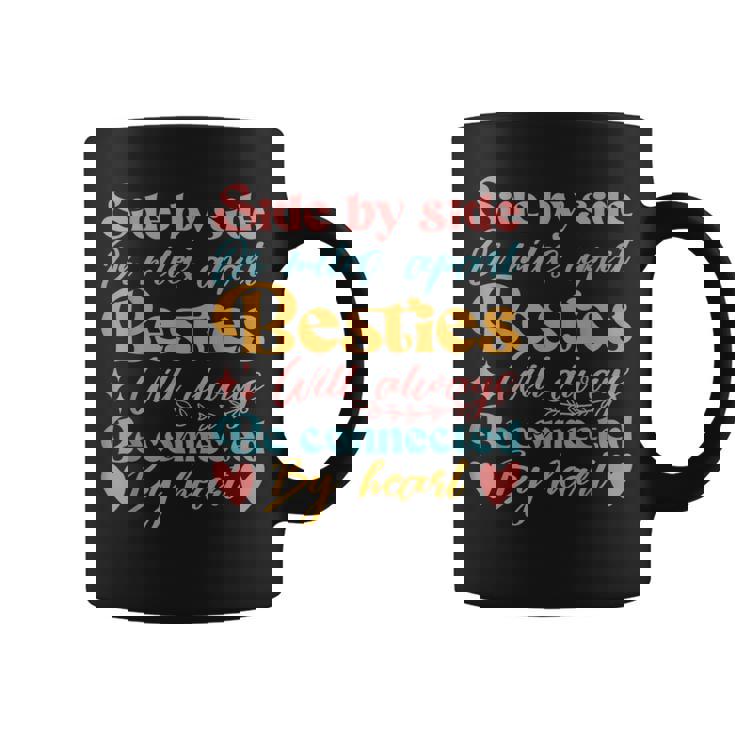 親友はいつも心でつながっています コーヒーマグ