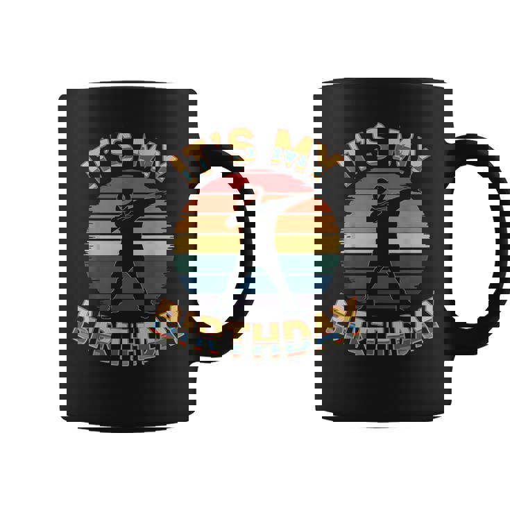 誕生日 男の子 衣装 ヴィンテージ It's My Birthday Dabbingunset コーヒーマグ