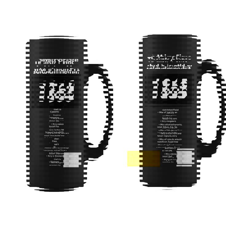 財務省解体dissolution Of The Ministry Of Finance コーヒーマグ