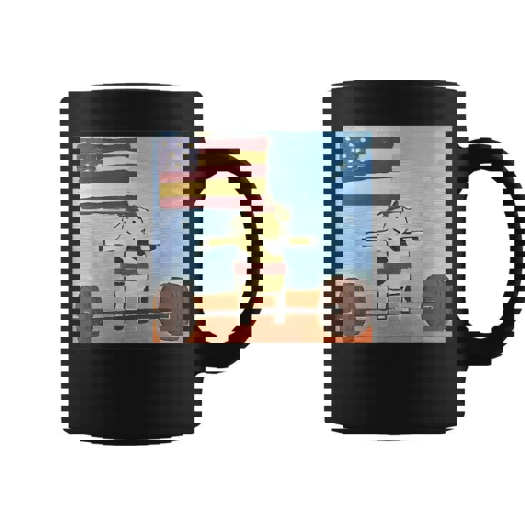 赤身ビーフ パティ赤身ビーフティー デッドリフティングビーフ コーヒーマグ