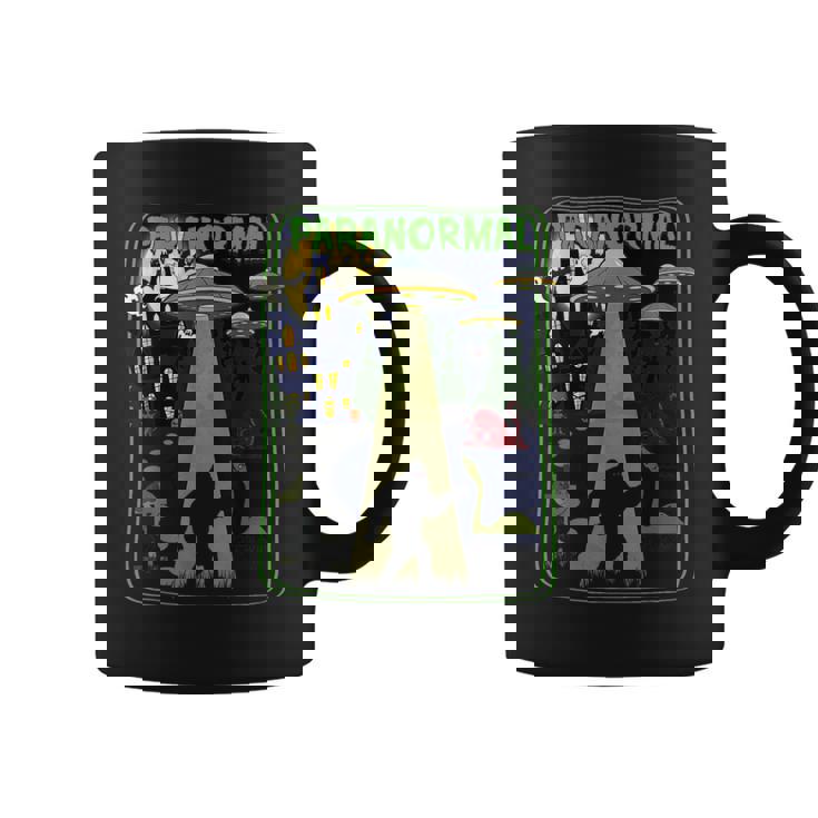 超常現象 ビッグフット ネス湖 Mothman Aliens Cryptid コーヒーマグ