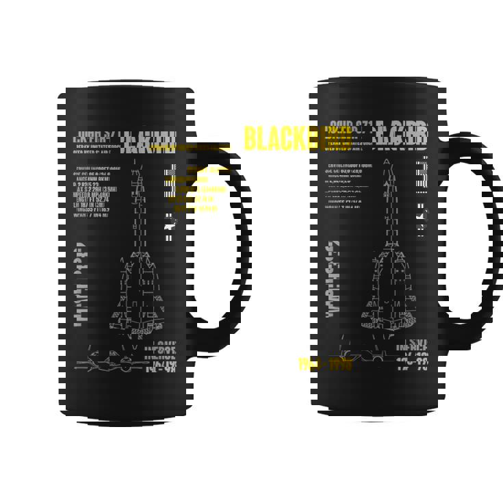 軍用航空機 ロッキードr-71 ブラックバード Usaf コーヒーマグ