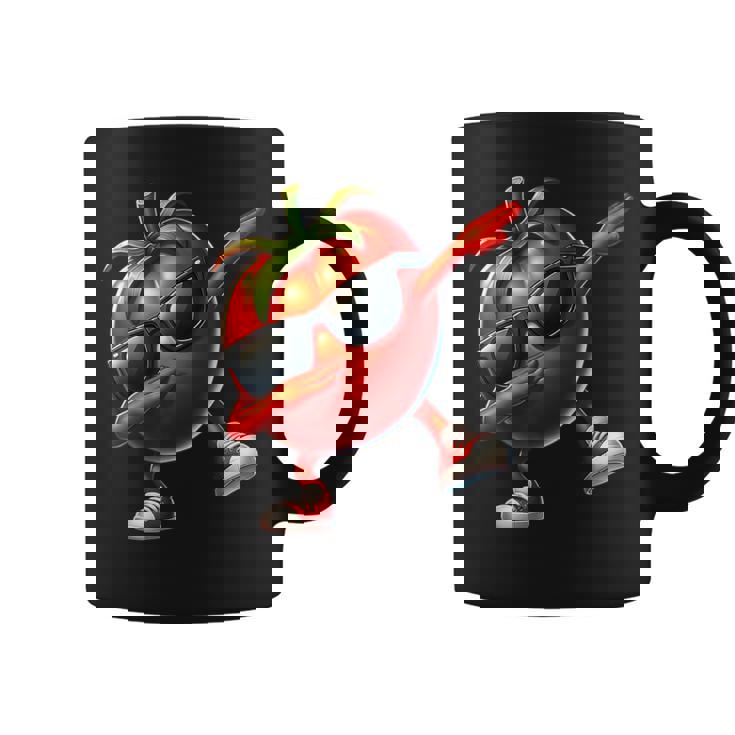 軽くたたくトマト ダンシング 軽くたたくトマト フルーツ コーヒーマグ