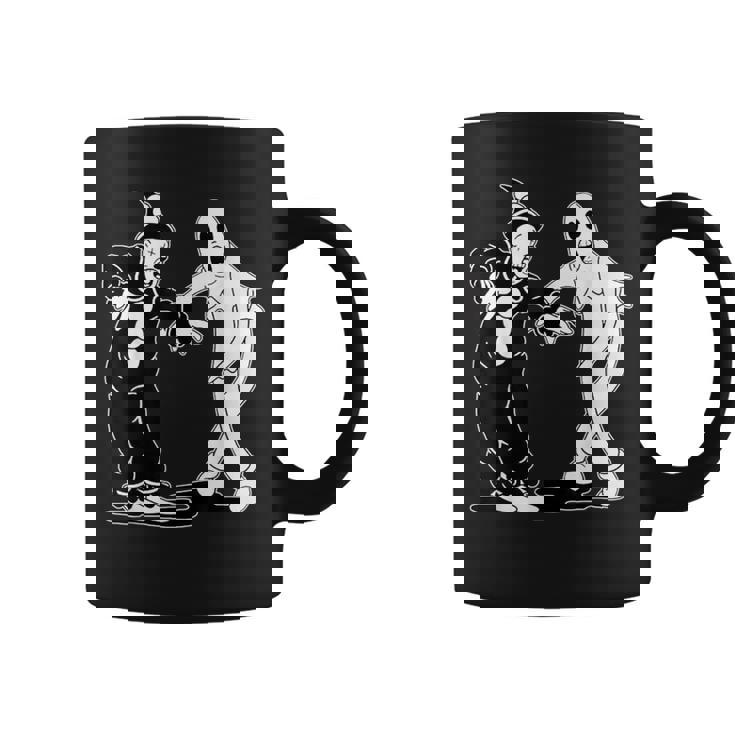 道化師のココと幽霊の踊り コーヒーマグ