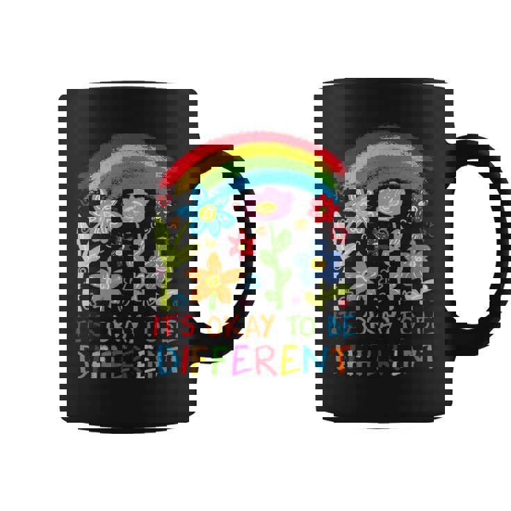 違う虹の花でも大丈夫 コーヒーマグ