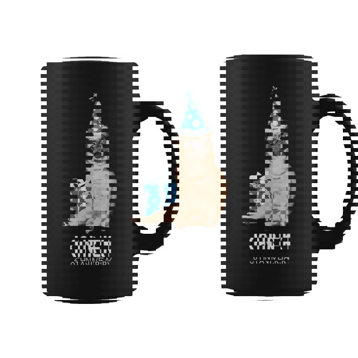 還暦祝い 犬好き 男性 女性 父 母 還暦 お祝い 60歳 かわいい 犬 パグ おしゃれ おもしろ 赤色 コーヒーマグ