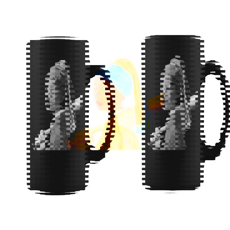 野球 面白いtシャツ フェルメール ベースボール おもしろ 服 ネタ メンズ 野球部 おもしろグッズ 子供 コーヒーマグ