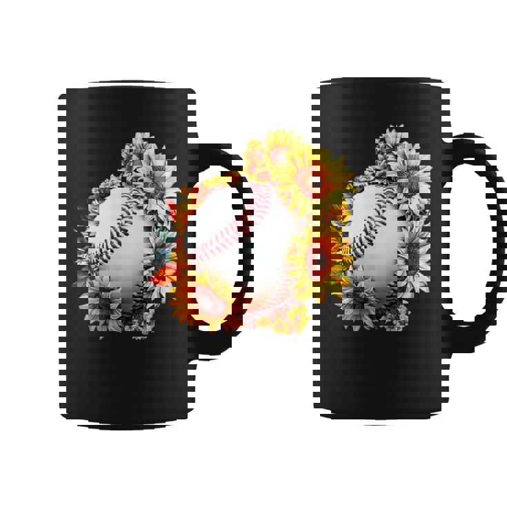 野球 面白いtシャツ ベースボール おもしろ ひまわり 花柄 服 ネタ メンズ 野球部 おもしろグッズ 子供 コーヒーマグ