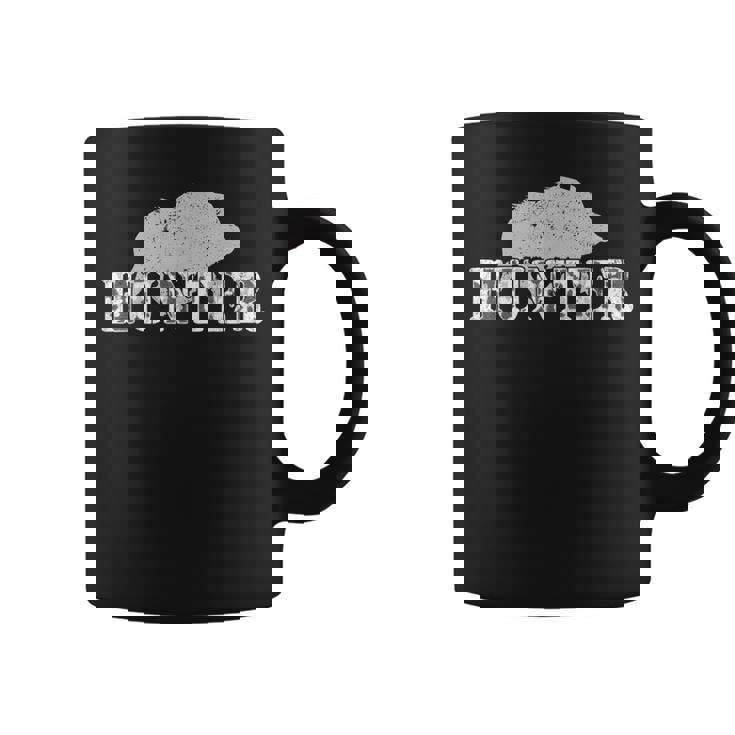 野生の豚 ハンター 野生の猪狩猟 野生の豚 狩猟 コーヒーマグ