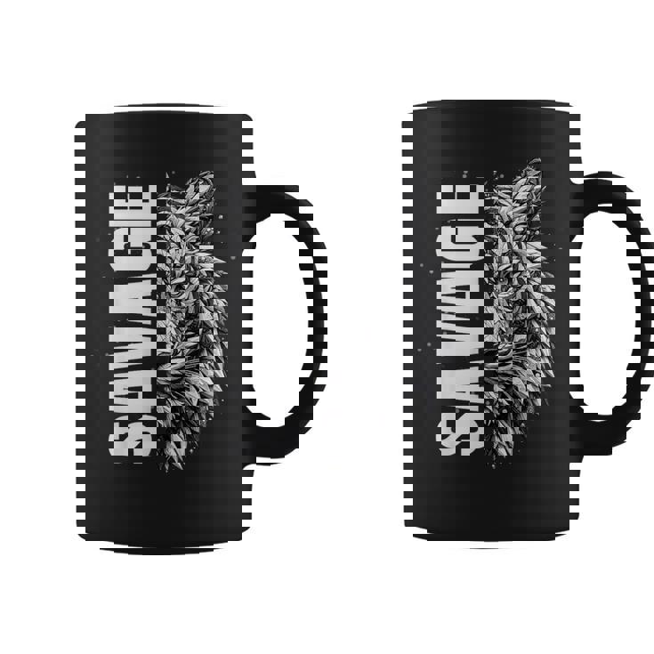 野蛮な虎 野生動物 遊び心のあるグラフィックプリント コーヒーマグ