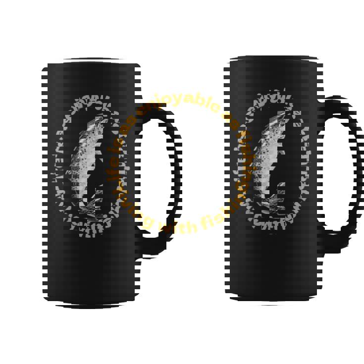 釣りを愛する人全てに北海道とかちの釣りを楽しんで欲しい コーヒーマグ