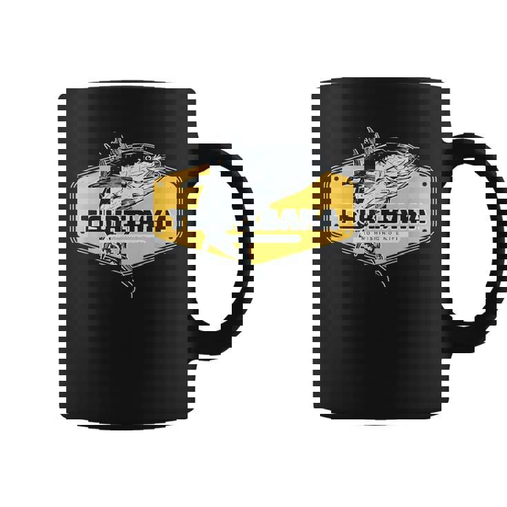 釣りバカ 釣り 魚好き 釣りおじさん 釣りガール 釣りボーイ 釣り好き かっこいい おしゃれ おもしろ イラスト コーヒーマグ