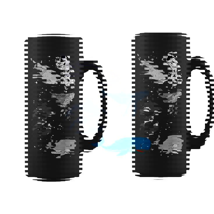 銀河 宇宙 ジンベエザメ シロイルカ ザトウクジラ 海洋 オルカ クジラ コーヒーマグ