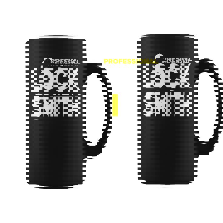 鍵屋ロックピッキングプロフェッショナルロックスミス コーヒーマグ