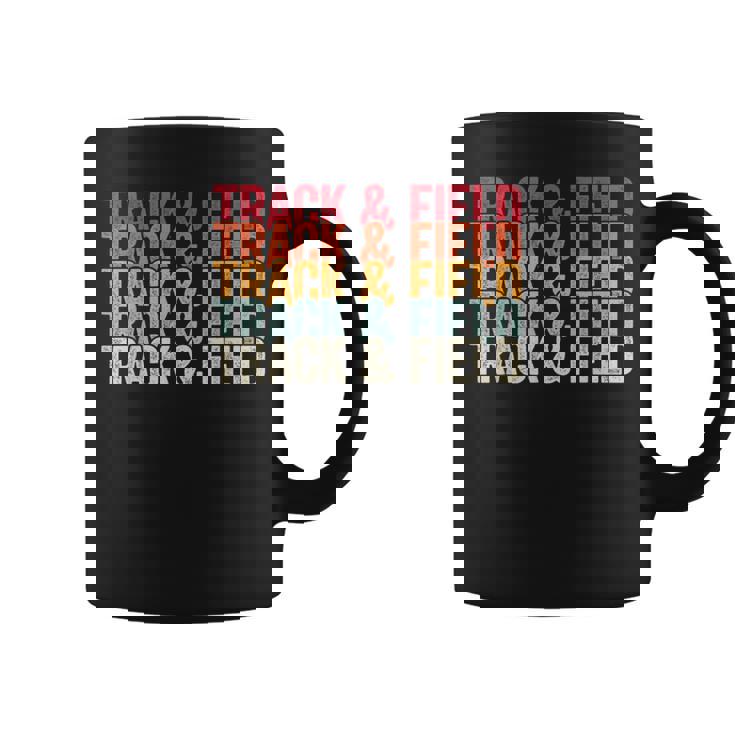 陸上競技 陸上競技 レトロ 男性用 コーヒーマグ