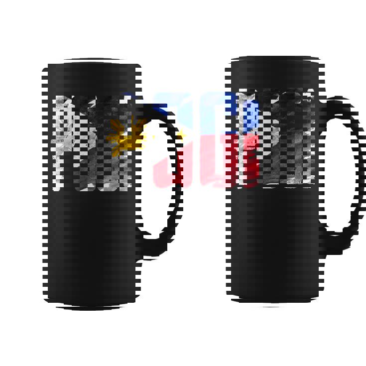 陽気なポギ タガログ語 ピノイ ステートメント フィリピン国旗 コーヒーマグ