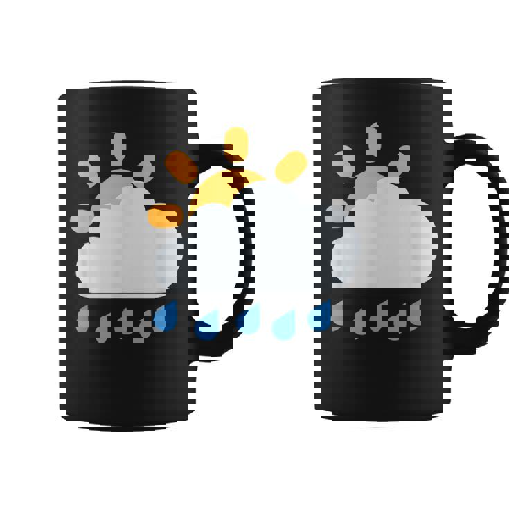 雨雲の向こうの太陽 コーヒーマグ