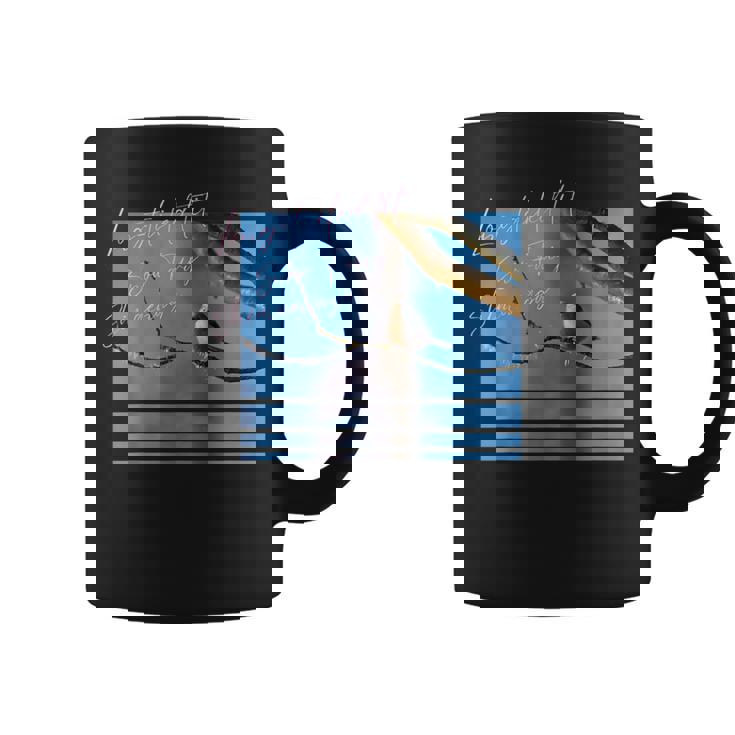 雪の妖精 北海道 日本の小鳥 青空 写真 コーヒーマグ