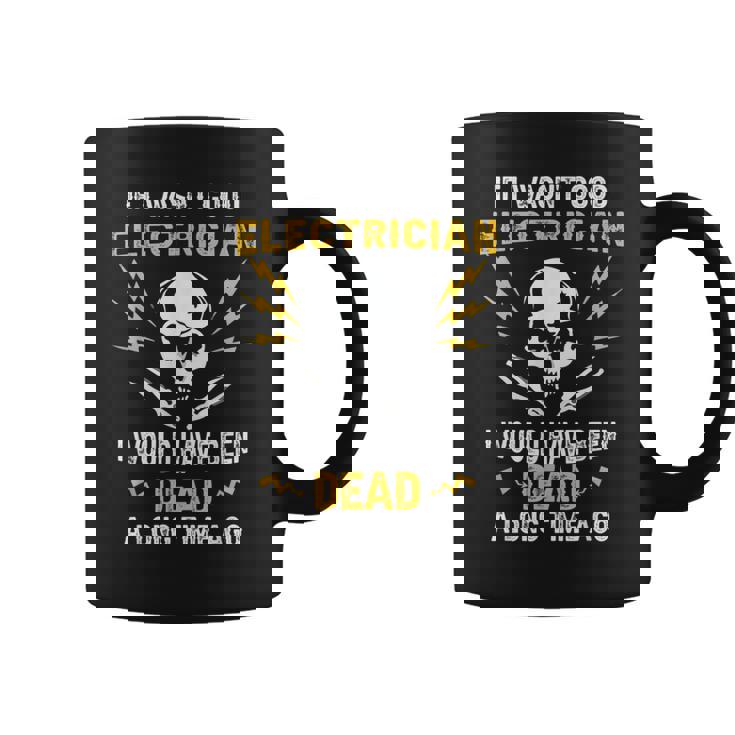 メンズ 電気工事士 電気 おもしろ電気工事士 コーヒーマグ