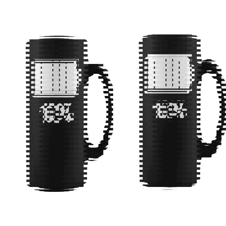 電池【100】バッテリー おもしろ 面白い ギャグ ネタ ウケ狙い 笑える ユーモア お笑い 個性的な コーヒーマグ