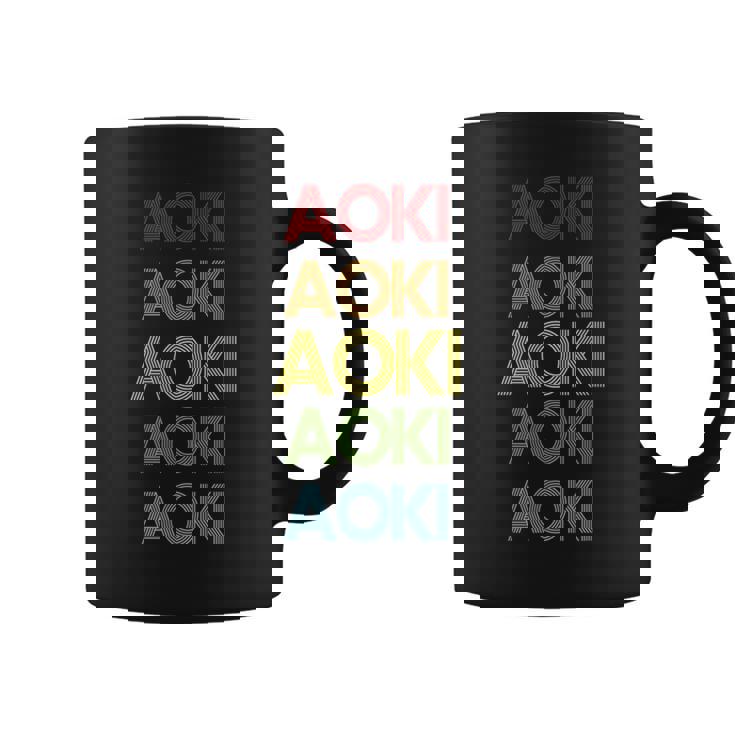 青木 名前 コーヒーマグ