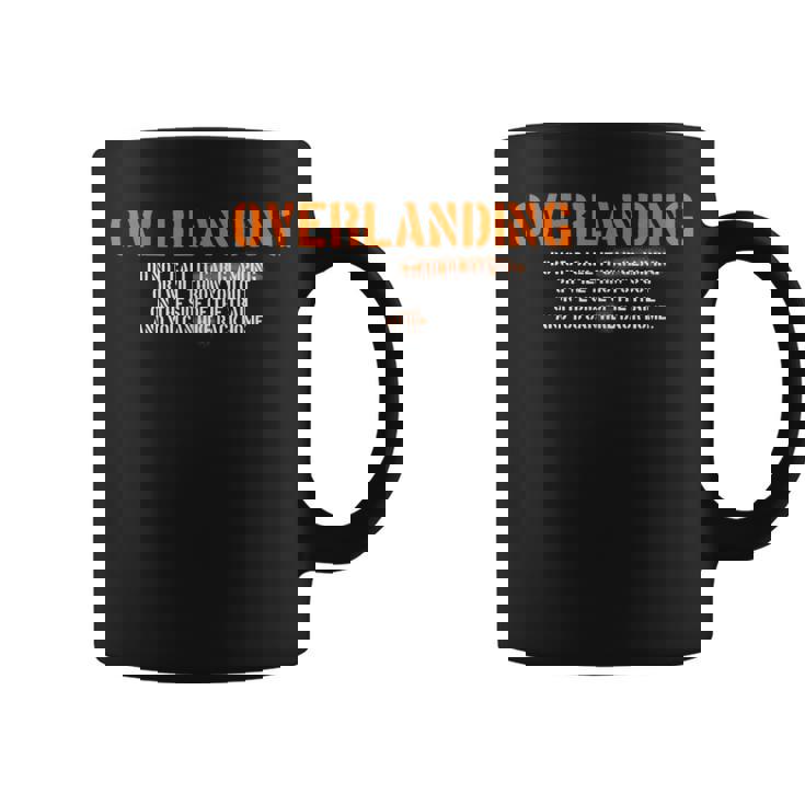 面白い オーバーランディング オフロード キャンプ コーヒーマグ