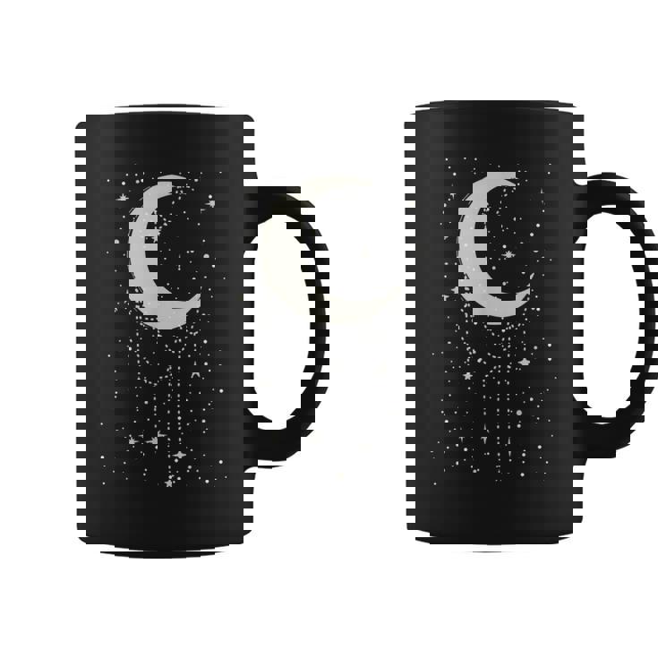 面白い 月 アート メンズ レディース キッズ 銀河 夜空 月 コーヒーマグ